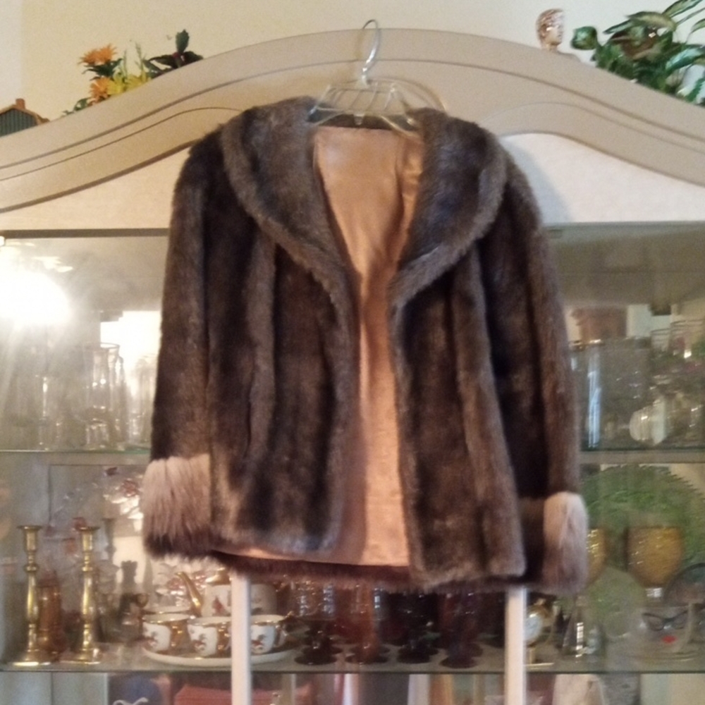 Elegant Brown Teddy Jacket for Women
